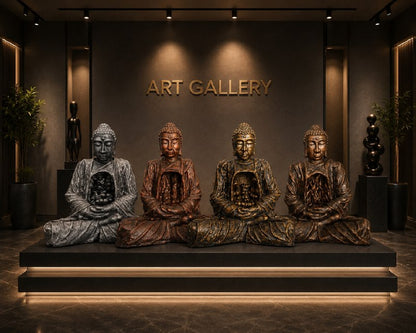 Four Buddhas — Four Elements