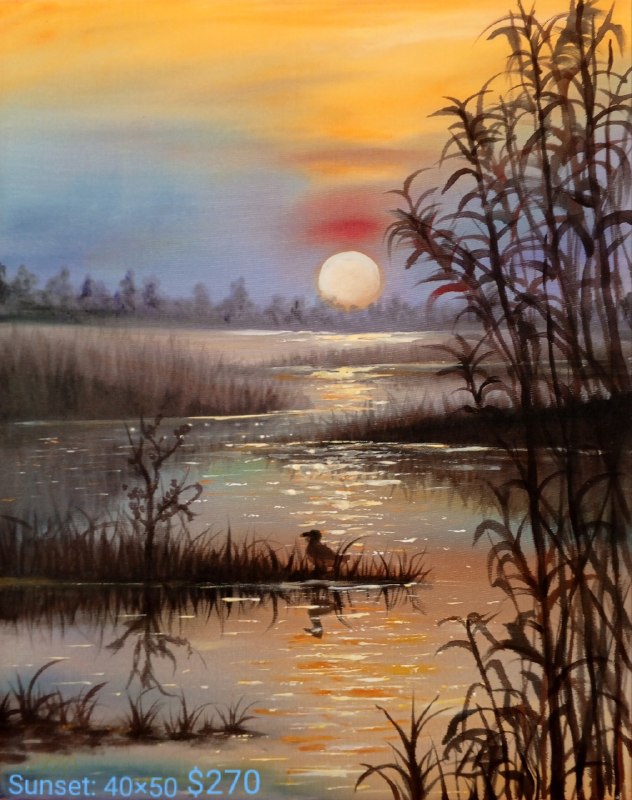 Collection of paintings "Nature"