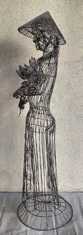 Vietnamese Woman with Lotus