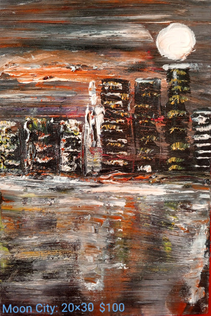 Collection of abstract Paintings