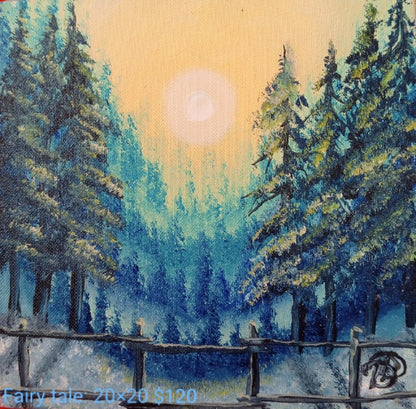 Collection of paintings "Nature"
